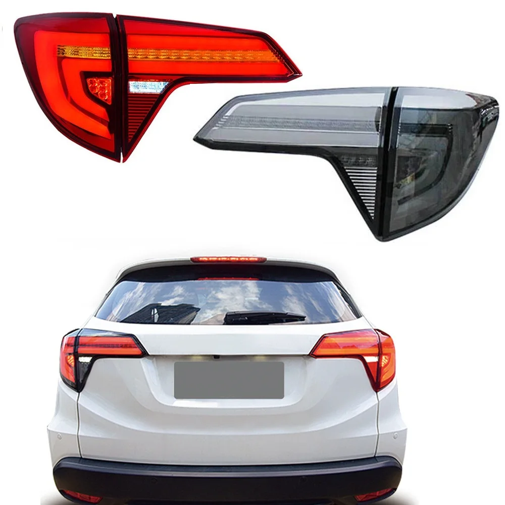 

Светодиодные задние задние фонари для Honda hrv HRV HR-V Vezel 2015, 2016 2017-2020 2021, задние стоп-сигналы заднего хода в сборе