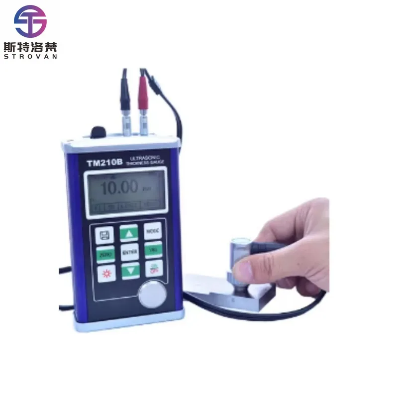 

Portable Digital Ultrasonic Thickness Gauge With Metal Metal Handheld Surface Roughness Tester