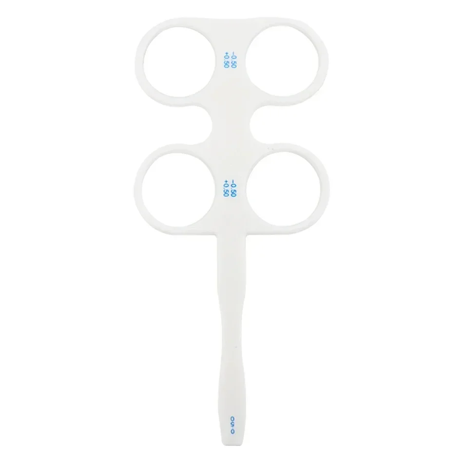 New Vision 2025 Top Brand Good quality 4 Lens Plastic Optical Flipper Ophthalmic Holder eye trainer occluder optometry equipment