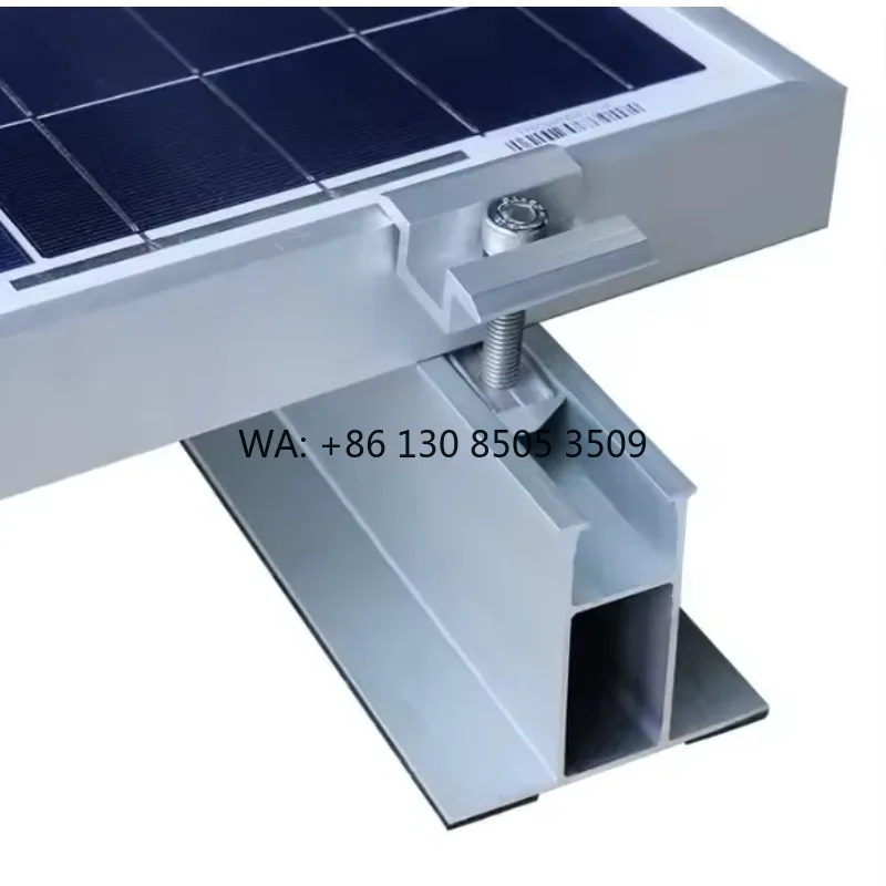 Solar Energy Mounting Support Bracket Accessory Solar Panel Middle Clamp End Solar Clamp