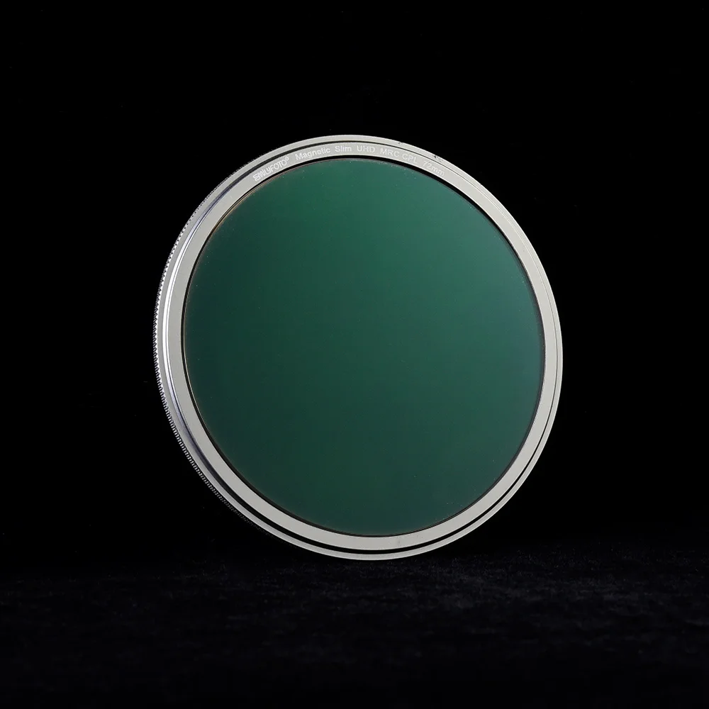 Emilyfoto 72mm دائرة سوداء مغناطيسية 6 في 1 رفيعة UHD MRC UV CPL ND64 ND1000 مرشحات الكاميرا
