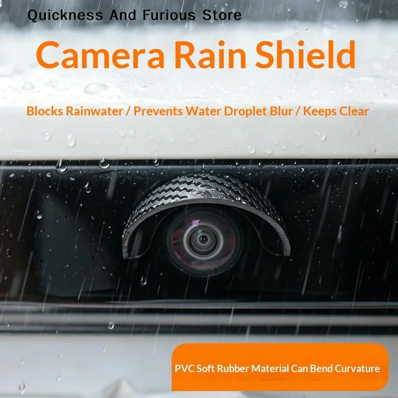New Car Camera Lens Protector Rear View Backup Camera Cover 360° Camera Protection Anti Scratch Waterproof Dust-proof Car Parts