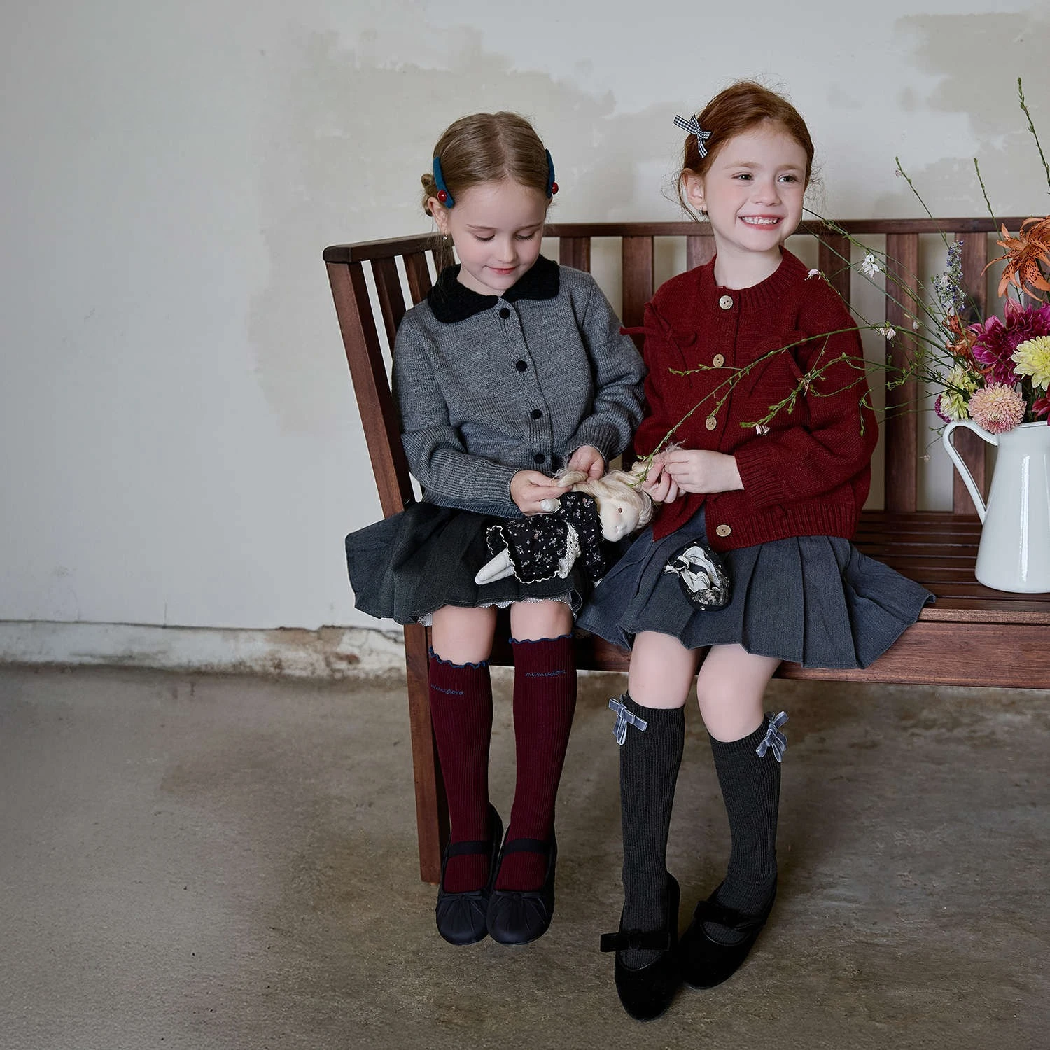 

Детские носки, осенние новые милые носки до середины икры с бантом для девочек, детские однотонные хлопковые носки среднего размера для родителей и детей