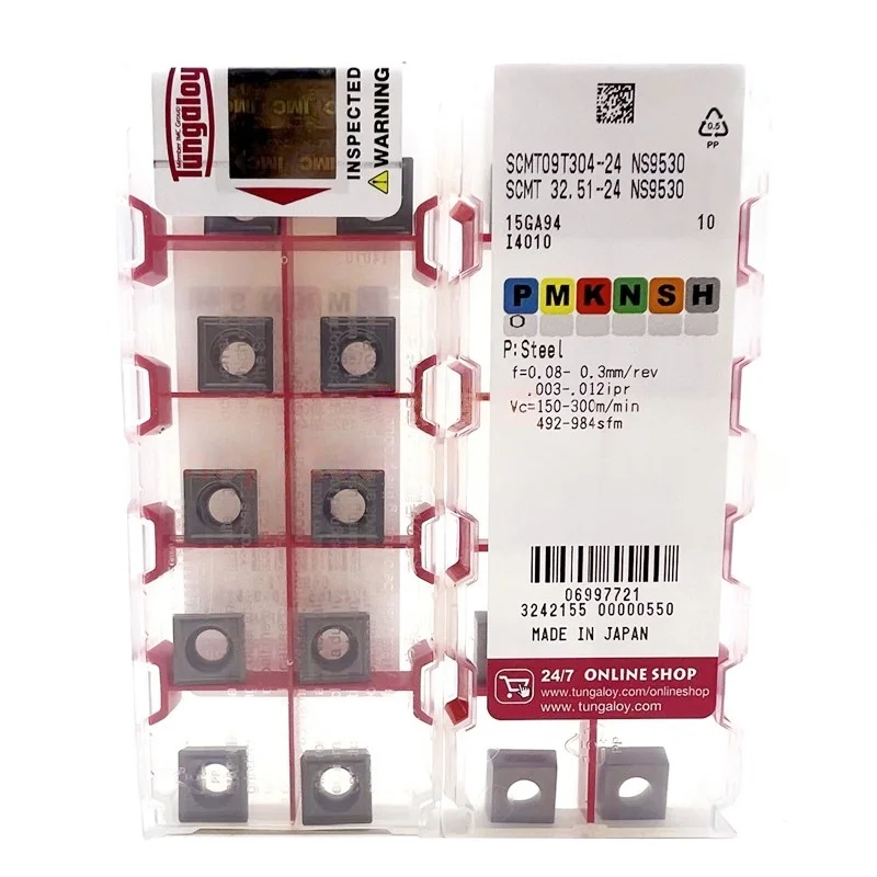 

SCMT09T304-24 NS530/SCMT09T308-24 NS530/SCMT09T304-24 NS9530/SCMT09T308-24 NS9530 Твердосплавные вставки с ЧПУ токарные лезвия 10 шт.