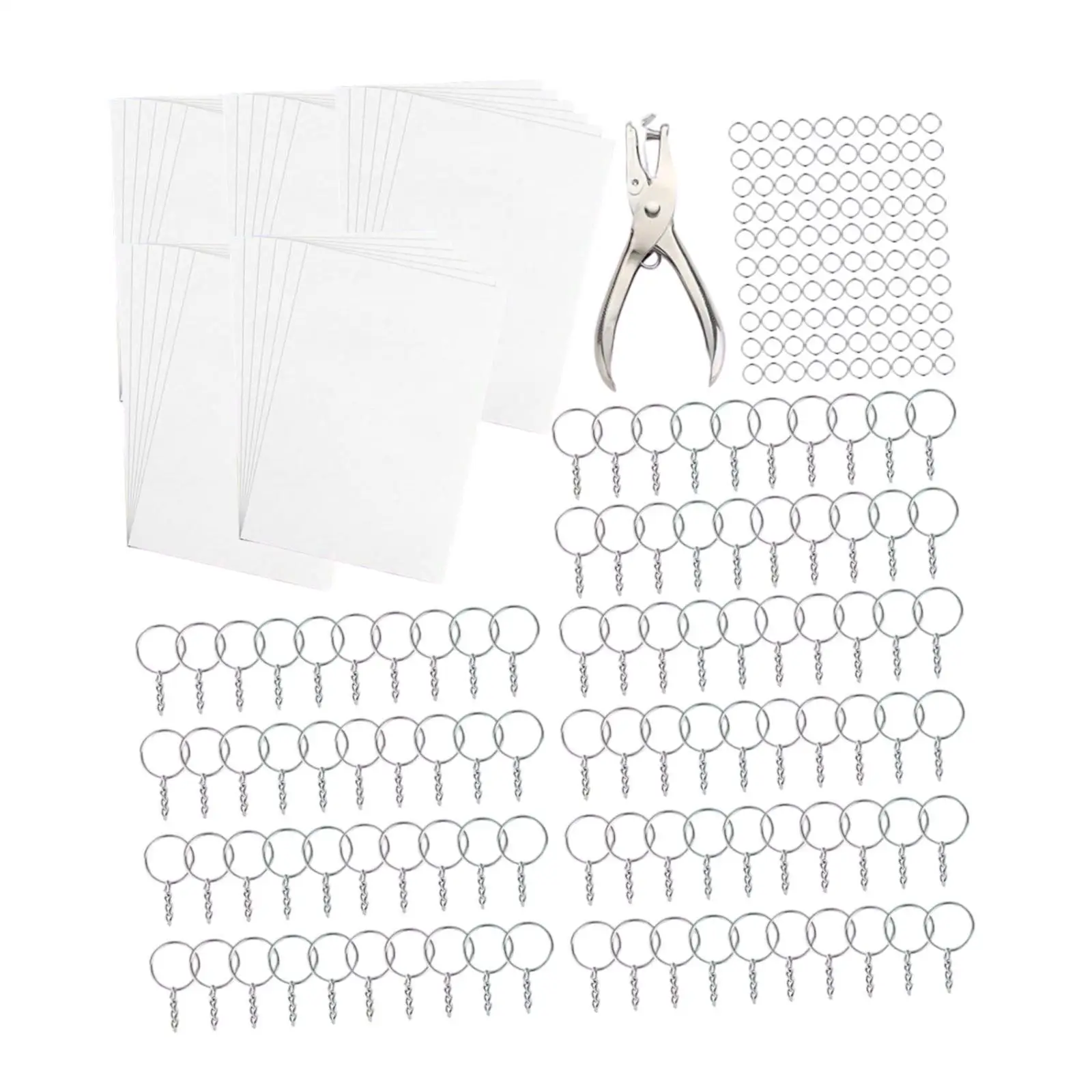 

50Pcs Heat Shrinkable Sheet Materials for Presents Mother’S Day Scrapbook