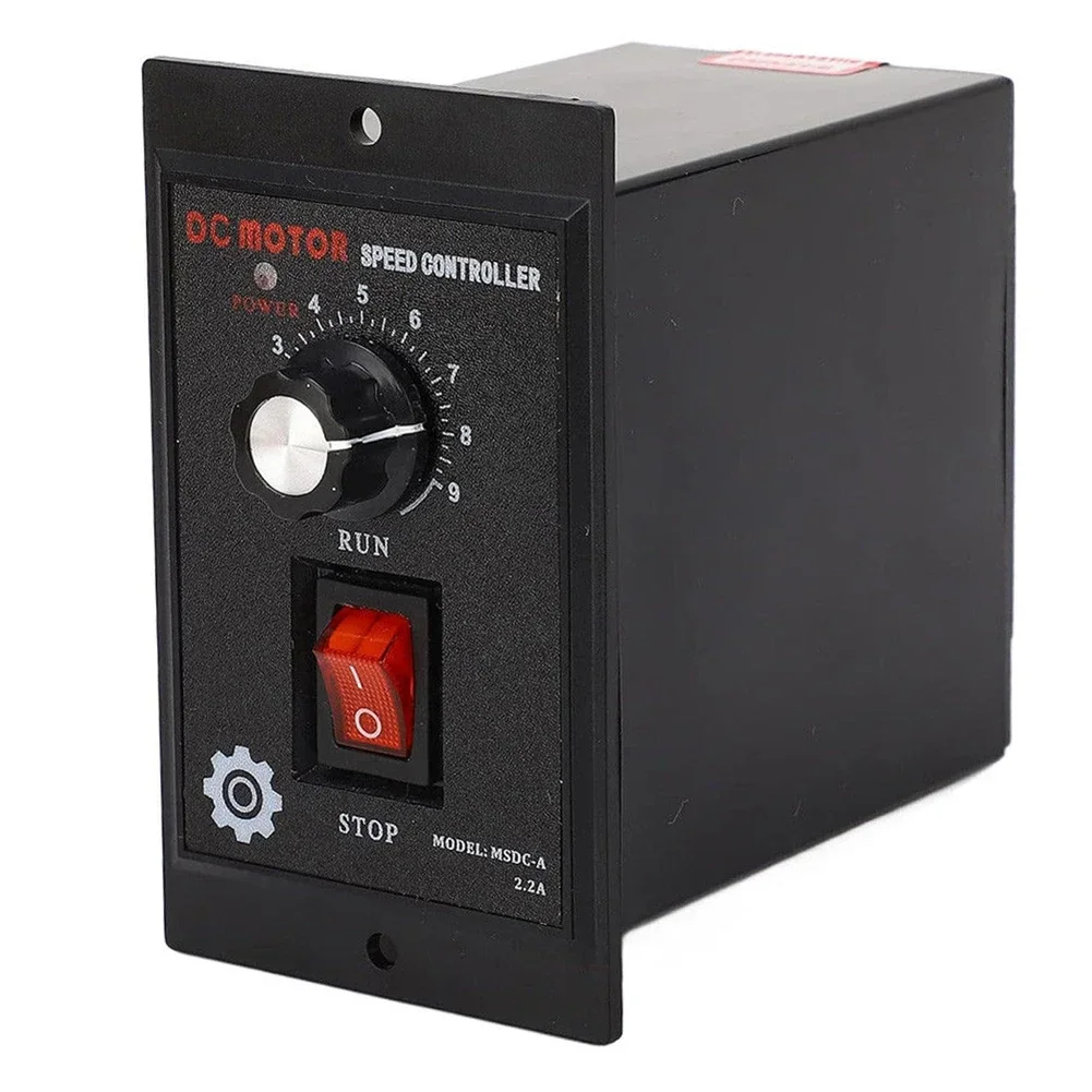 

1pcs 500W DC Motor Speed Controller AC 110V To DC 90V Forward Reversible Regulator 90VDC 3.2x2.1 Inches Motor Speed Control