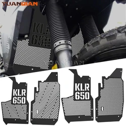 CNC MotorcycleS For Kawasaki KLR650 2022 2023 2024 KLR 650 S Traveler Adventure Radiator Grille Cover Guard Protection Protetor