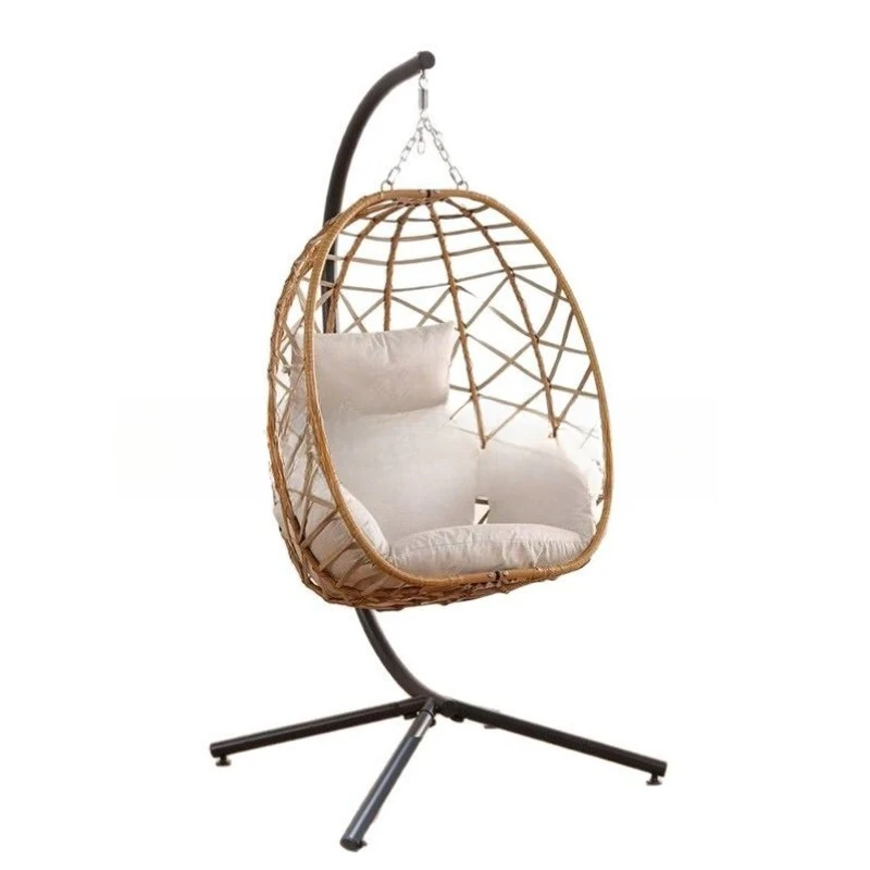 Outdoor hanging basket household swing bird's nest hanging chair rattan chair, single household indoor hammock