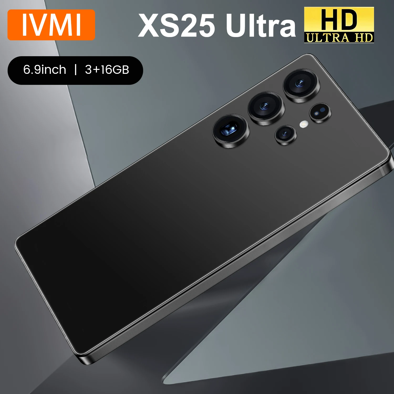 IVMI XS25 Ultra smartphone 3GB RAM 16GB storage runs on Android 8.1 dual SIM card support 4G network cell phone