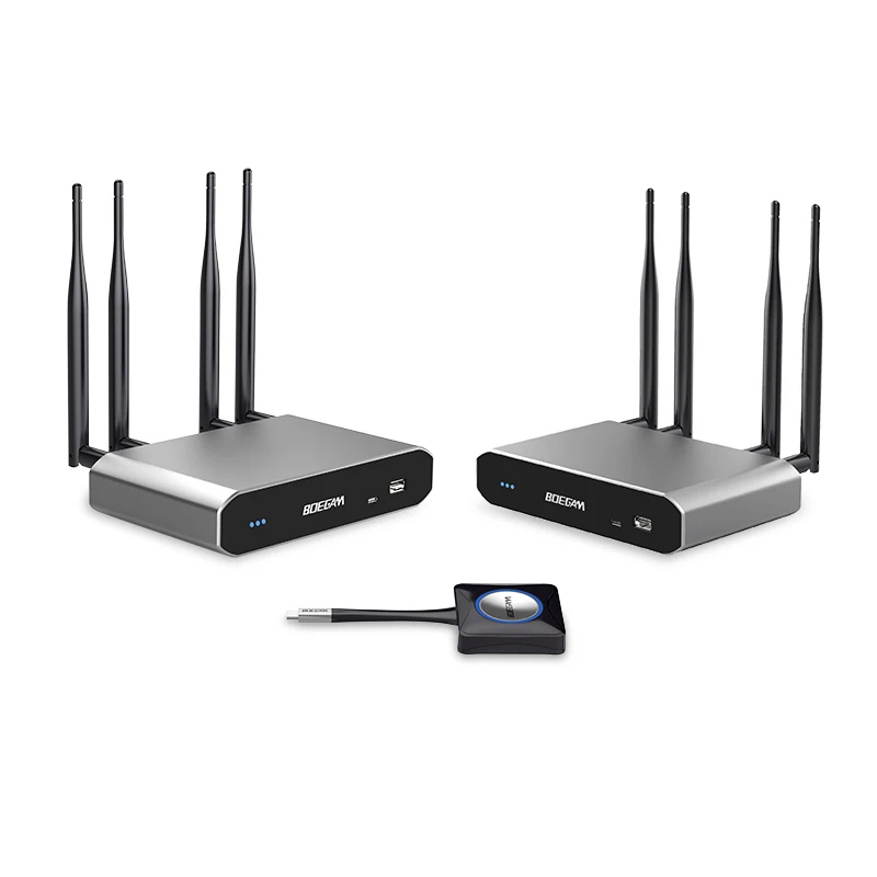 4K@60 Wireless HDMI Transmitter With Dual Receivers: Host Mode, Multi-Screen Management & Extended Desktop digital conferences