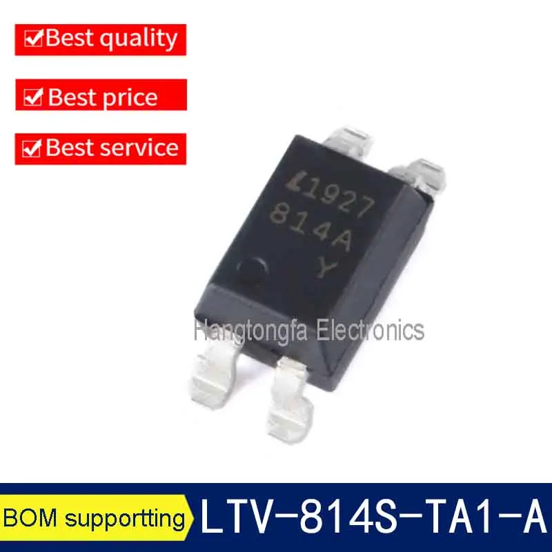 50pcs LTV814 LTV814STA1 LTV814STA1A LTV-814S-TA1-A SMD-4 Transistor Output Optocouplers