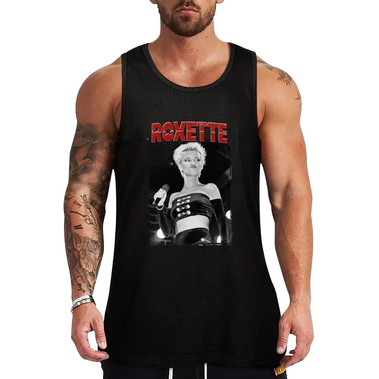 

Retro Roxette 90S Decal Design From Altamont Records Tank Top Casual Everyday Wear Tank Top Loose Sleeveless Soft