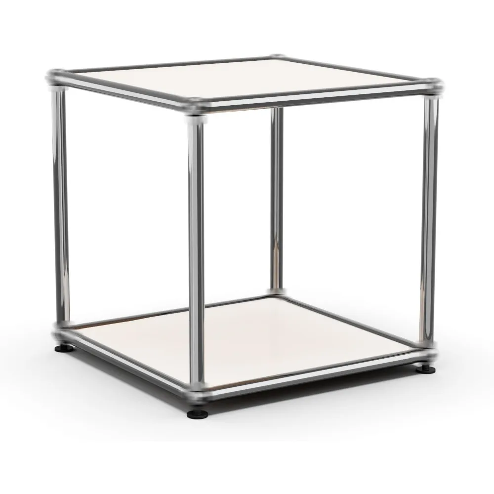 

Modern Storage Cabinet Versatile Free-Standing Organizer for Living Room Home Office Décor, White A