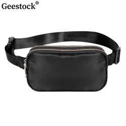 Geestock Fanny Packs For Women Fashion Belt Bag Beach Travel Outdoor Women Belt Pouch Waist Bag Waterproof Mobile Phone Bags