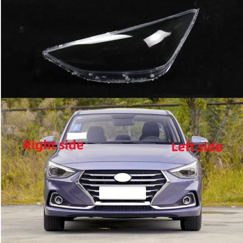 

For Hyundai Elantra 2017 2018 2019 2020 Car Headlight Shell Headlight cover Headlamp Lens Headlight Glass Auto Shell Cover