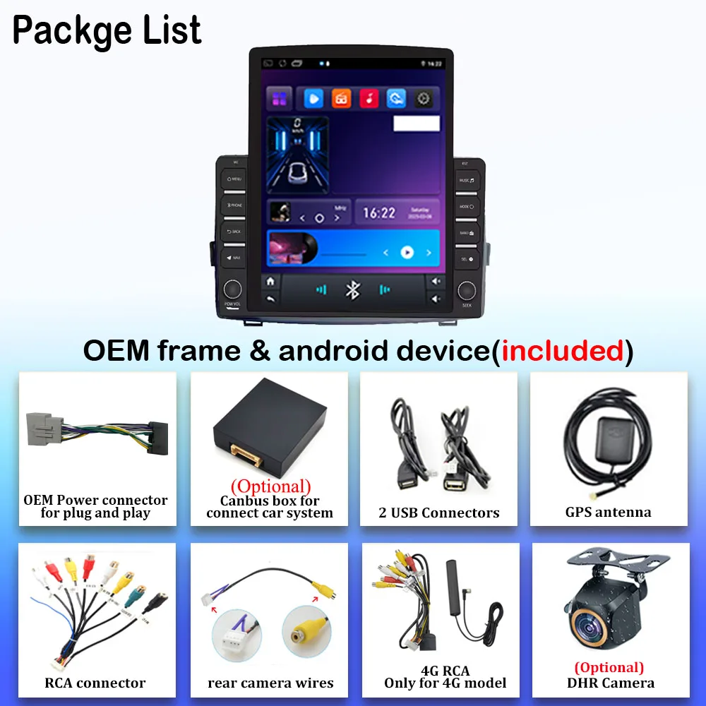 9.7 For Toyota Noah Esquire Voxy 70 2007-2013 Android 15 Carplay Car Auto Radio Multimidia Player GPS Navigation DVD Carplay