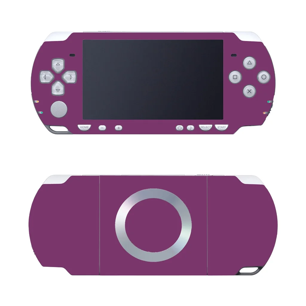 10 Pure Clean Solid Colours Vinyl Skin Sticker Protector for Sony PSP 2000 Skins Stickers PSP2000