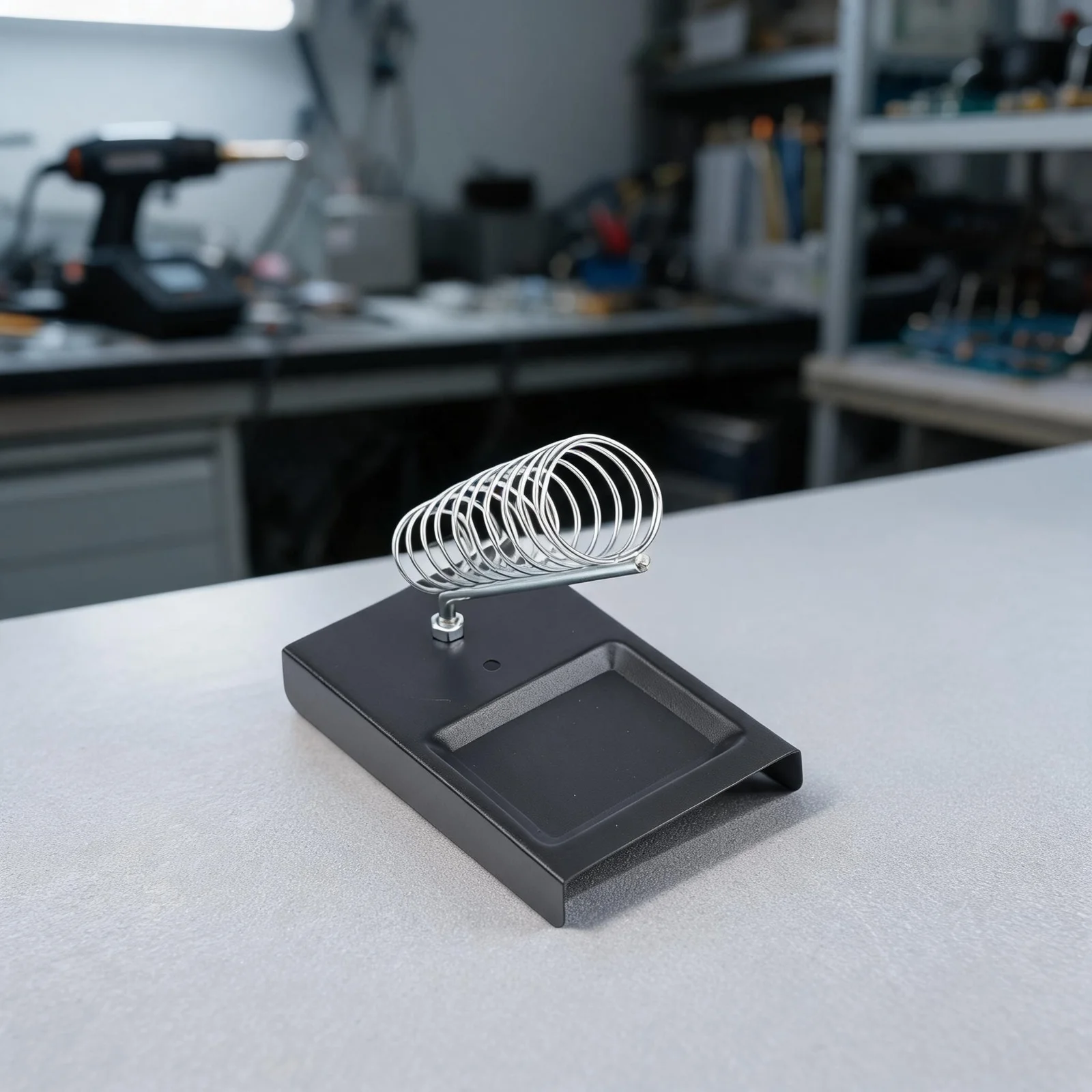 Lightweight Soldering Iron Stand with Spring Holder for Home and Professional Use Compatible with Various Models
