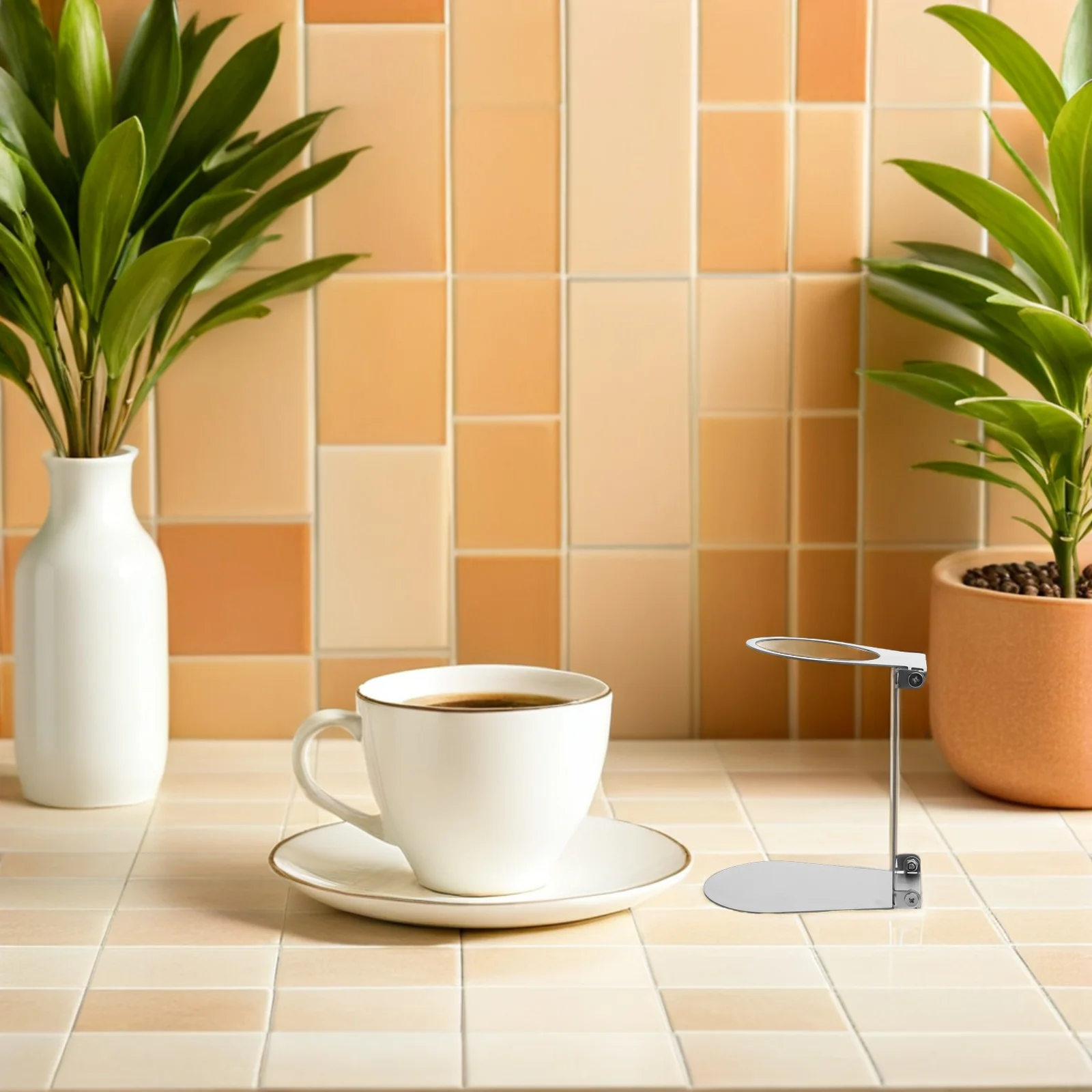 

1Set Foldable Cold Brew Coffee Stand Stainless Steel Drip Filter Rack For Countertop Portable Camping Outdoor Manual Brewing