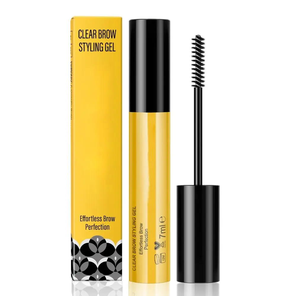 Waterproof Brow Styling Spiking Glue Quick Drying Long Lasting Clear Eyebrow Setting Gel Sweat-Proof Natural Brow Fix Gel
