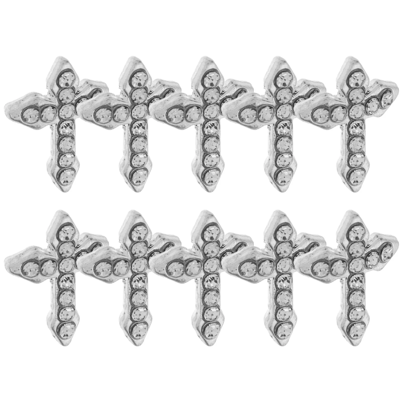 

10 Pcs Nail Art Accessories Charms for Nails Manicure Decoration Metal Alloy Acrylic
