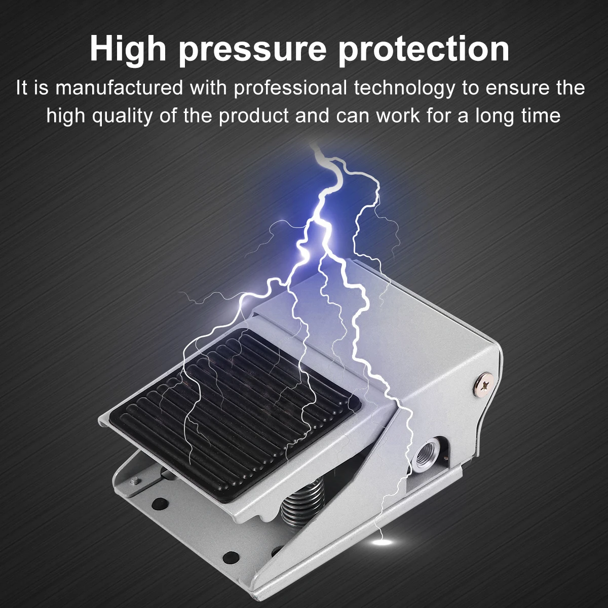 

Pneumatic Foot Pedal Valve 3 Way 2 Position Spring Loaded Control Switch Lever Treadle Pressure Reversing Valves Foot Operated