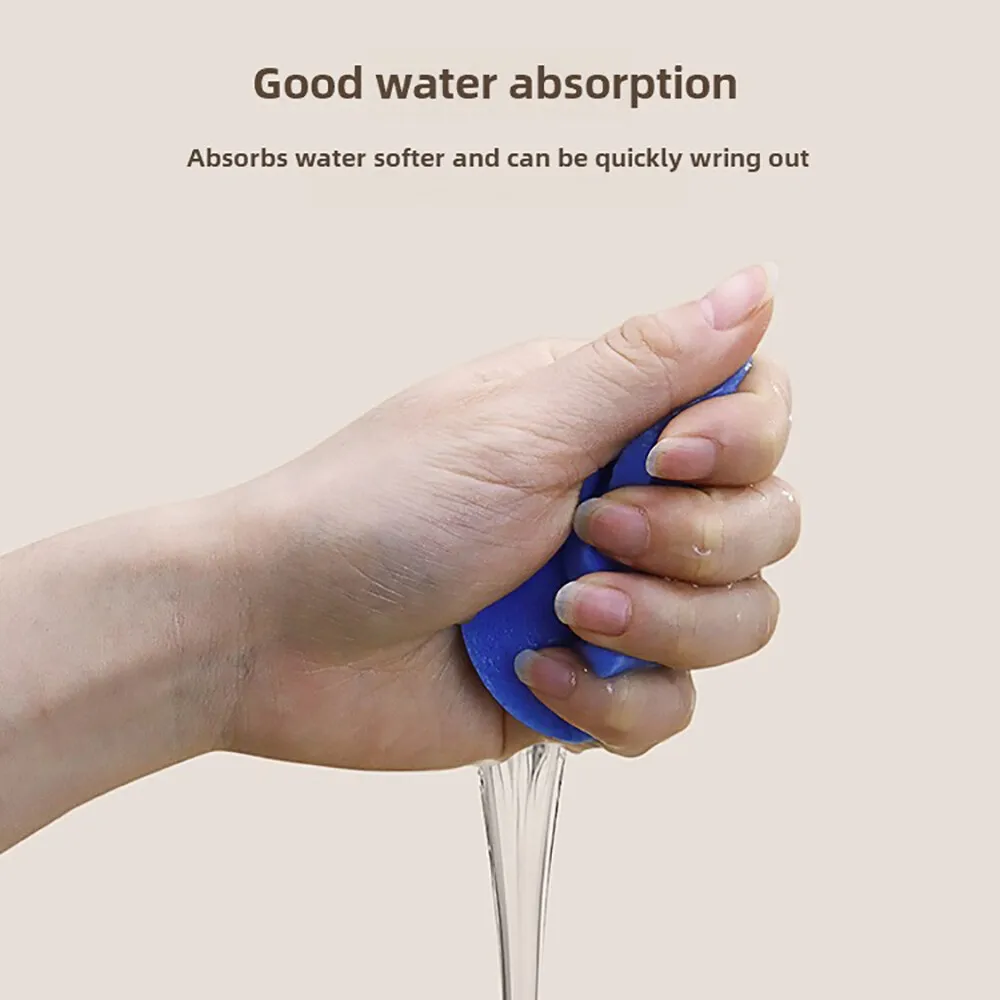 12 stks/pak Gezichtsreinigingsspons Gecomprimeerde PVA-spons voor gezichtswas Gemakkelijke make-up verwijdering Pad Draagbare schone bladerdeeg