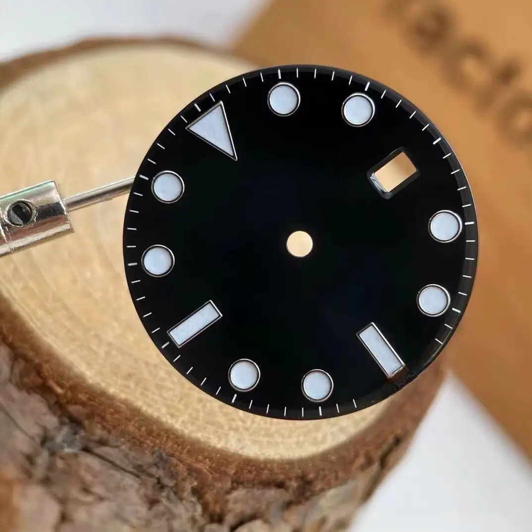 C factory luminous Watch dial compatible For 116610 Sub 3135 movement