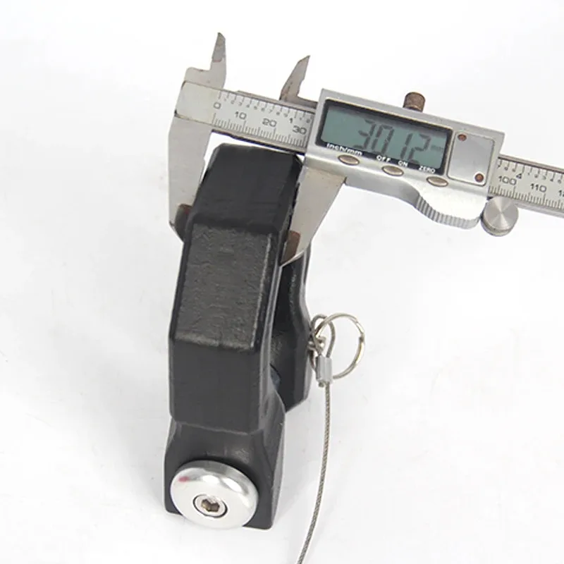 أسود 7075 سبائك الألومنيوم مزورة وصلة مقطورة القوس تكبل U-هوك سحب هوك تجديد أجزاء على الطرق الوعرة اكسسوارات السيارات