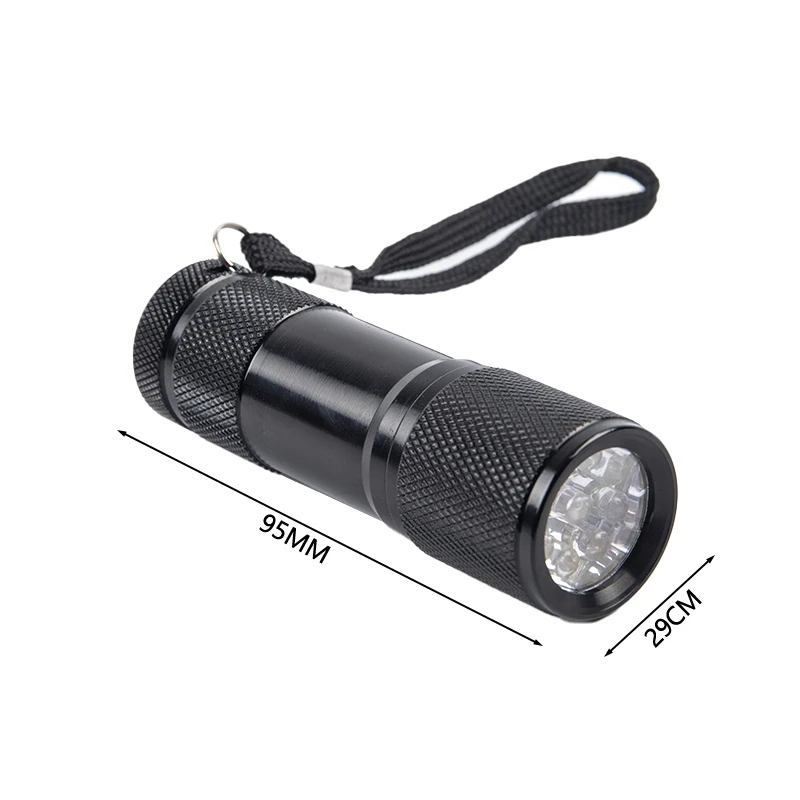 Practical Red LED Flashlight Infrared Vein Imaging 625nm Red Light 9 LED Torch Vein Finder