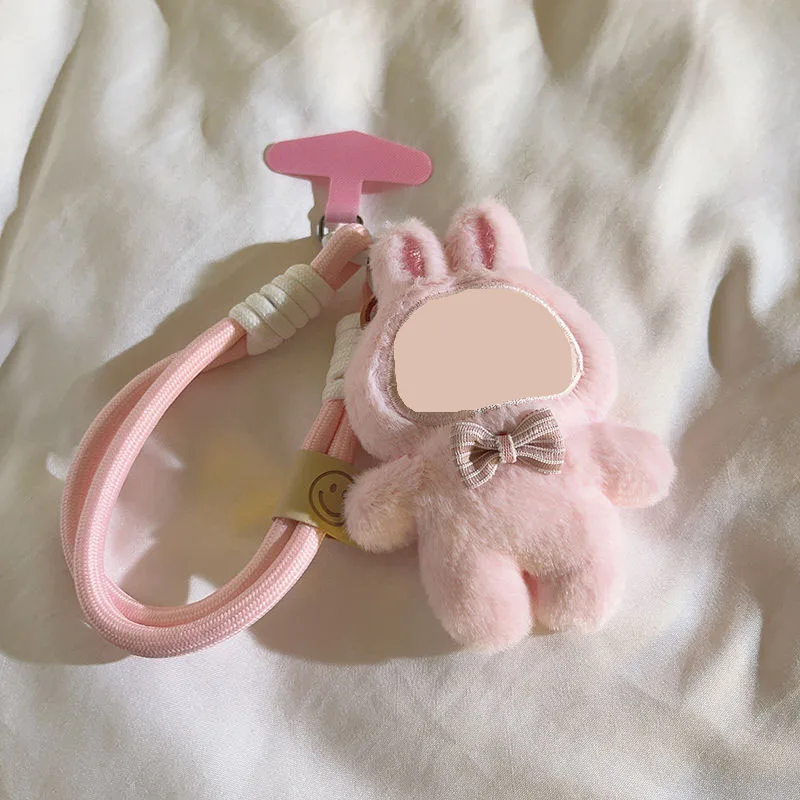 

1PCSDoll keychain, mobile phone, women's backpack, keychain chain, wrist rope