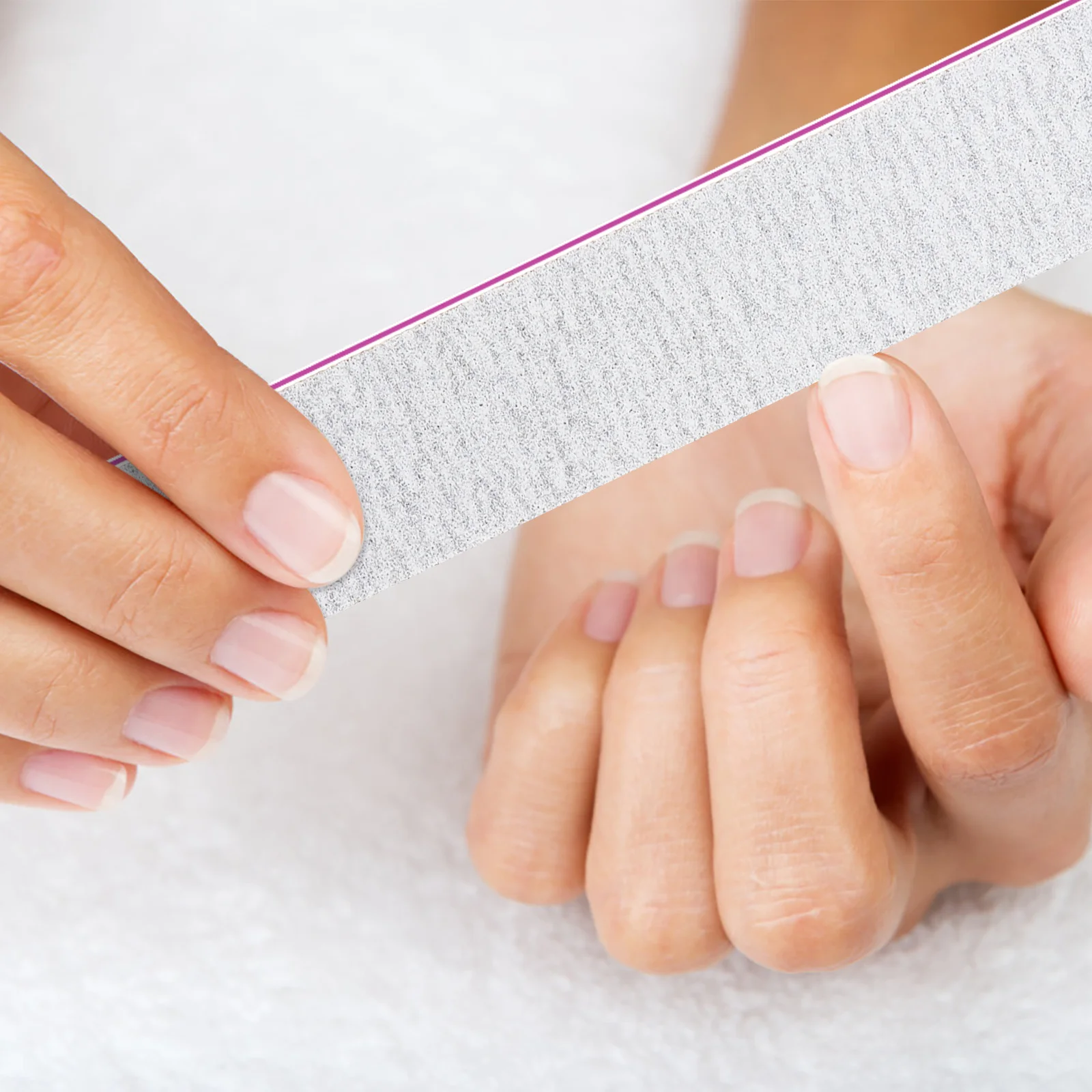 25Pcs Slim Nail Polishers Manicure Rubbing Tools for Smooth Comfortable Nail Surface Sanding Strips Manicure Tools