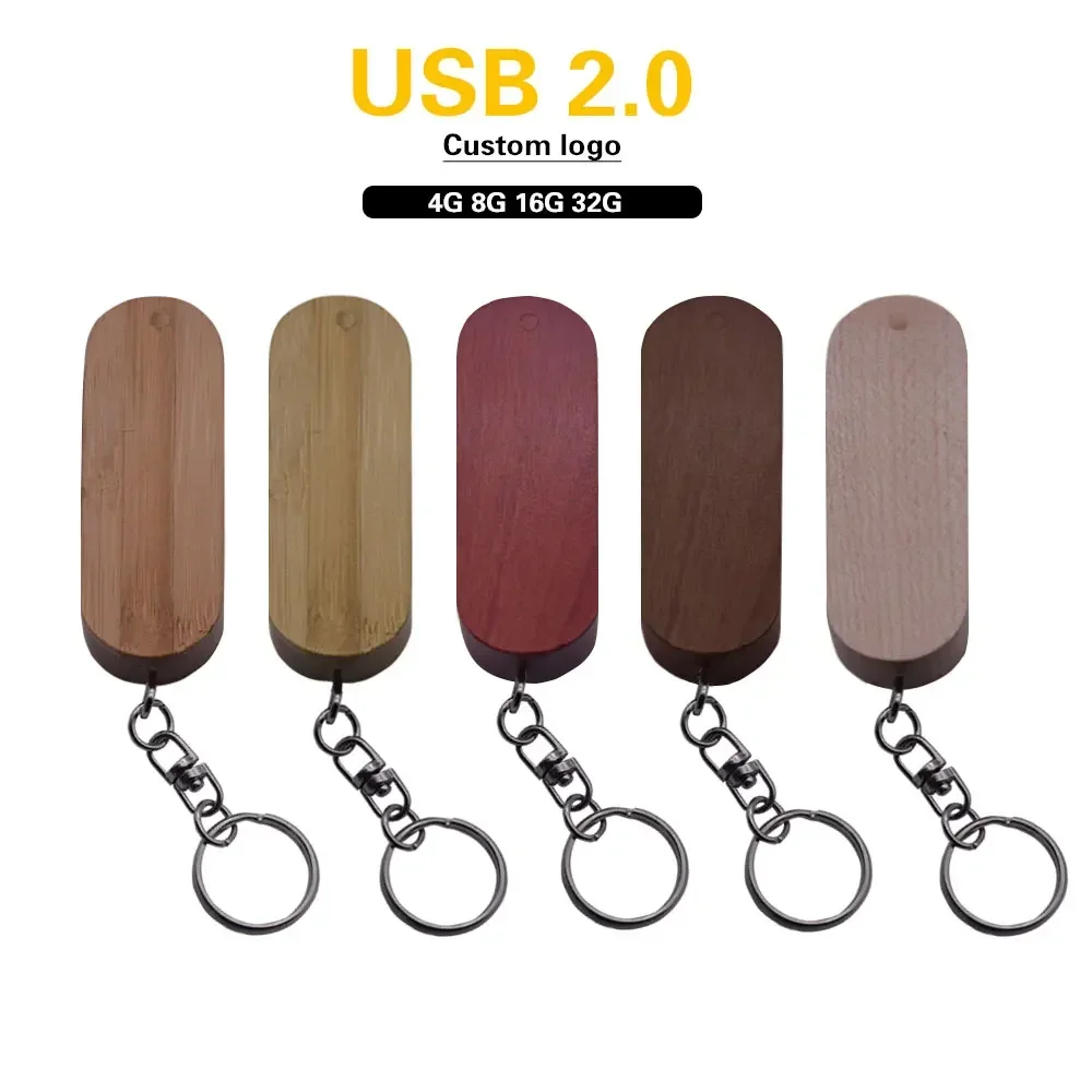 20pcs/lot High Speed Maple Wood USB 2.0 Flash Drive Pendrive 64gb 32gb 16gb 8gb 4gb Top Quality for Photography Gifts(free Logo)