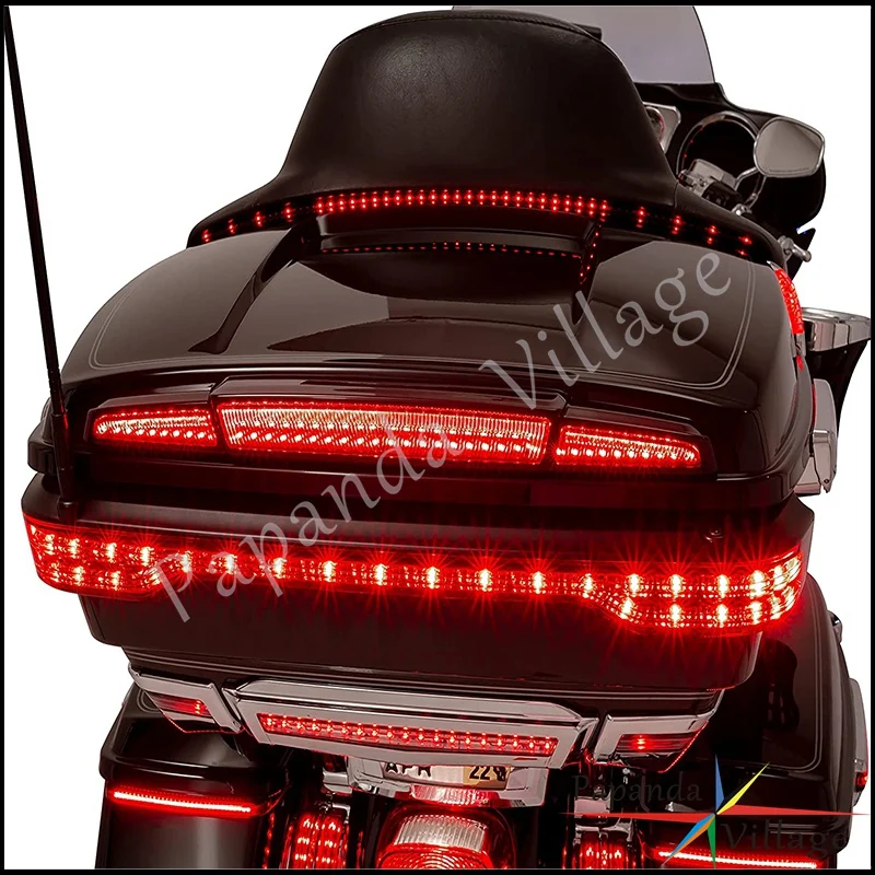 Rear Tour-Pak Tour Trunk Pack Brake Light Tail Accent Lamp For Harley Touring FLHTK L FLTRU FLHTCU 14-19 Motorcycle Accessories