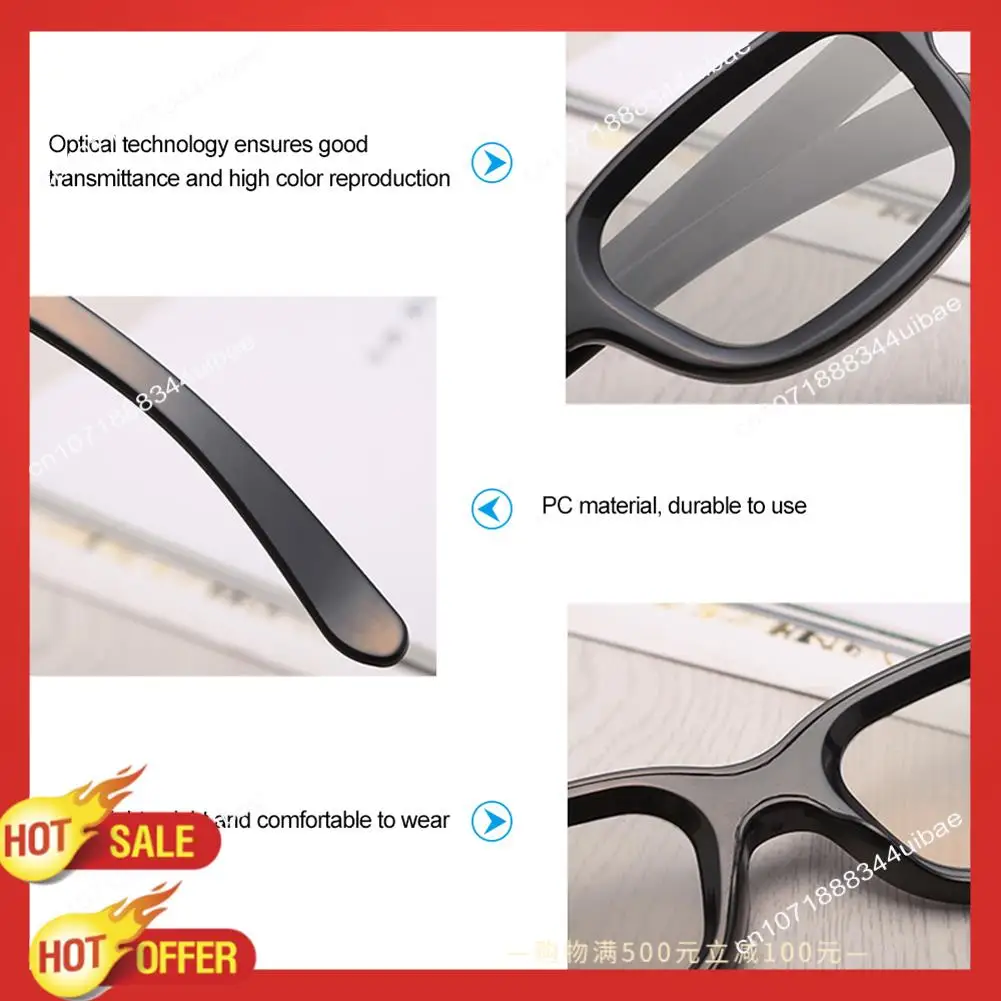 

B47C Polarized Passive 3D Glasses For Cinema IMIX Screen