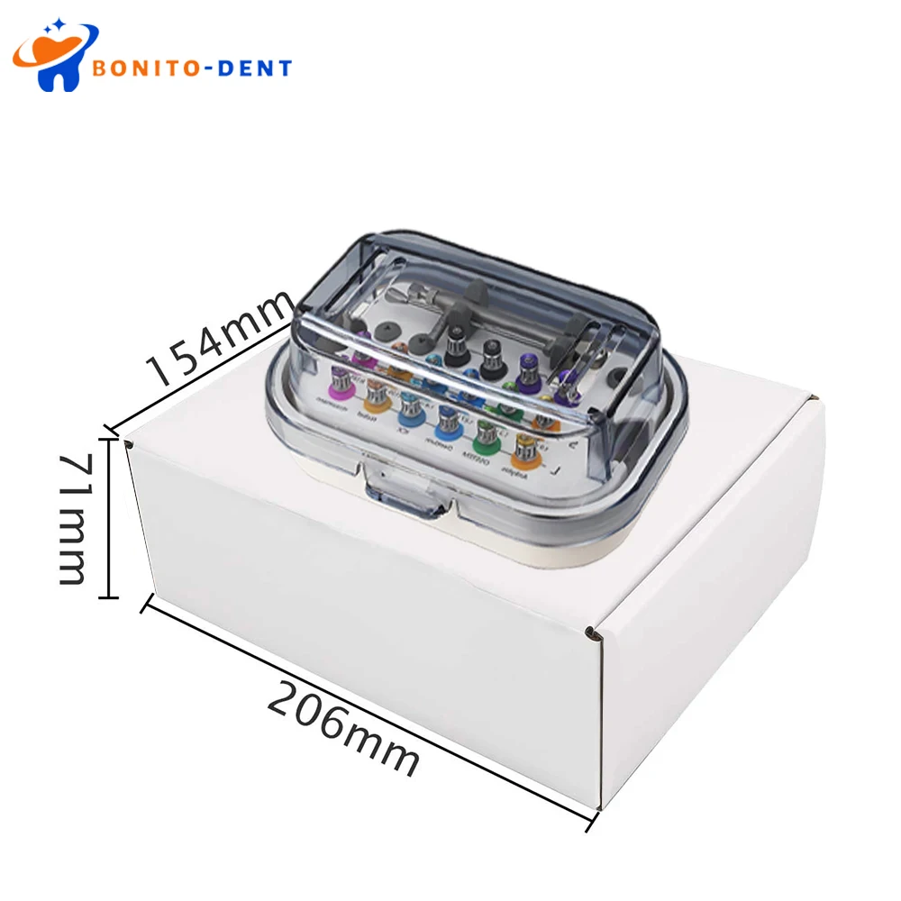 High Quality Dental Implant Screwdriver Tools Torque Wrench Ratchet 10-70 Ncm with Drivers And Wrench Kit for Precision Work