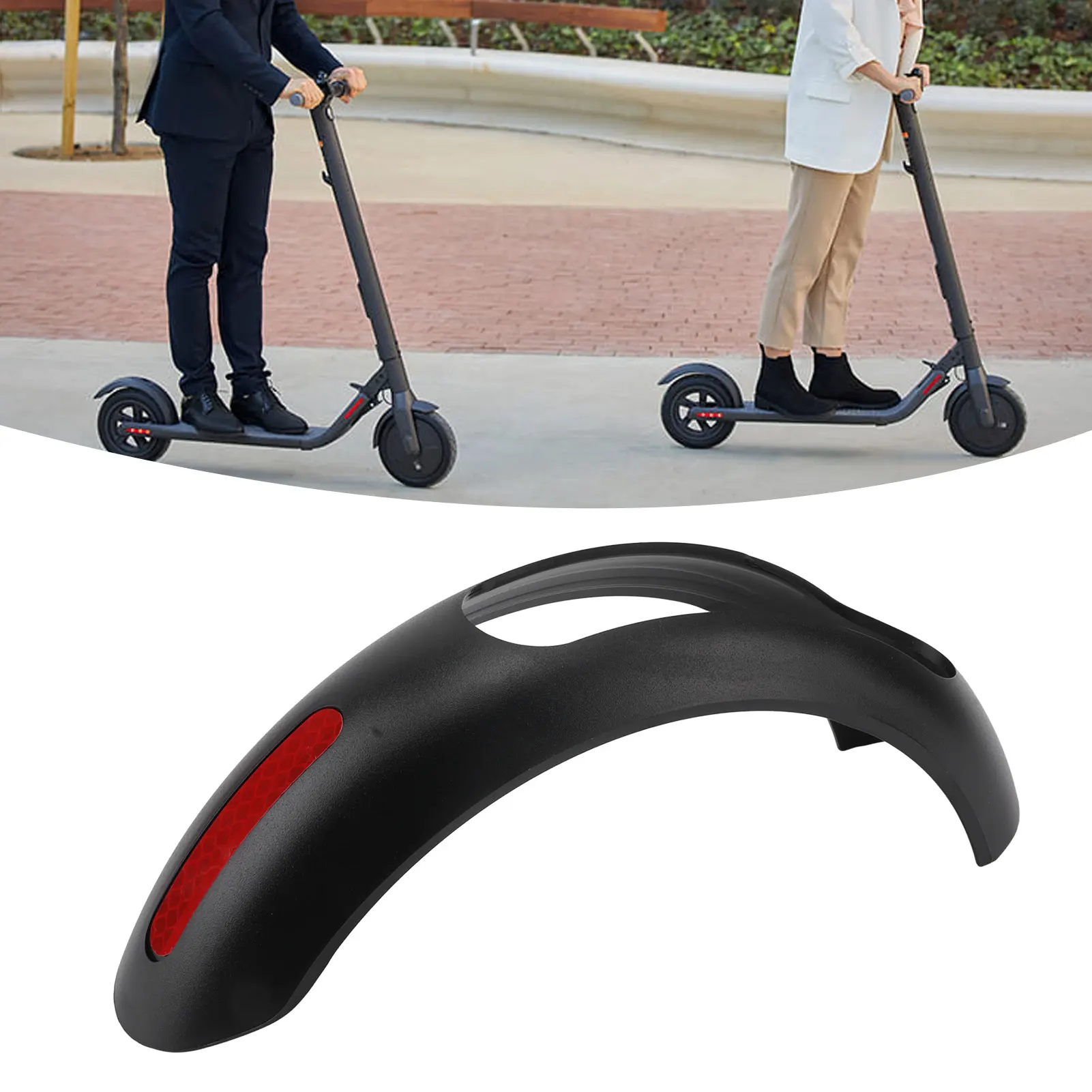 Electric Scooter Rear Mudguard Shell Rear Wheel Mudguard Plastic Shell Easy Using Durable for Xiaomi Ninebot ES1 ES2 ES3 ES4