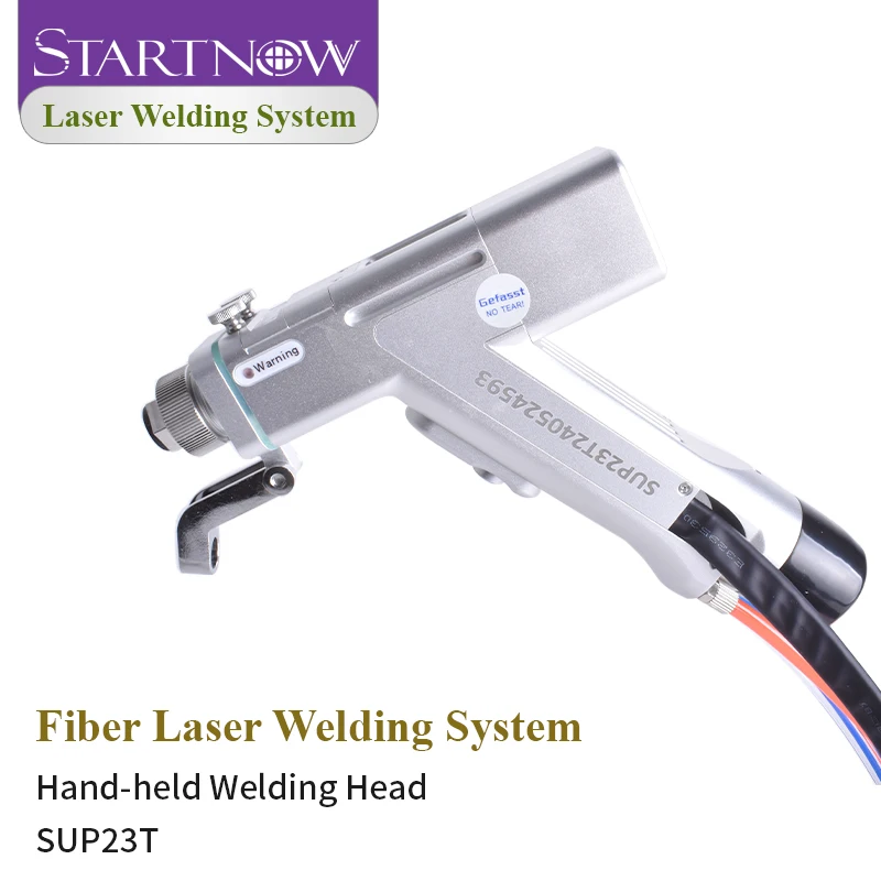 Startnow Hand-Held Laser Welding Head of SUP23T Protective Lens D18T2 Focus D20T4.5F150 Collimate D16T5F60 Mirror 30x14x2 SUP21T