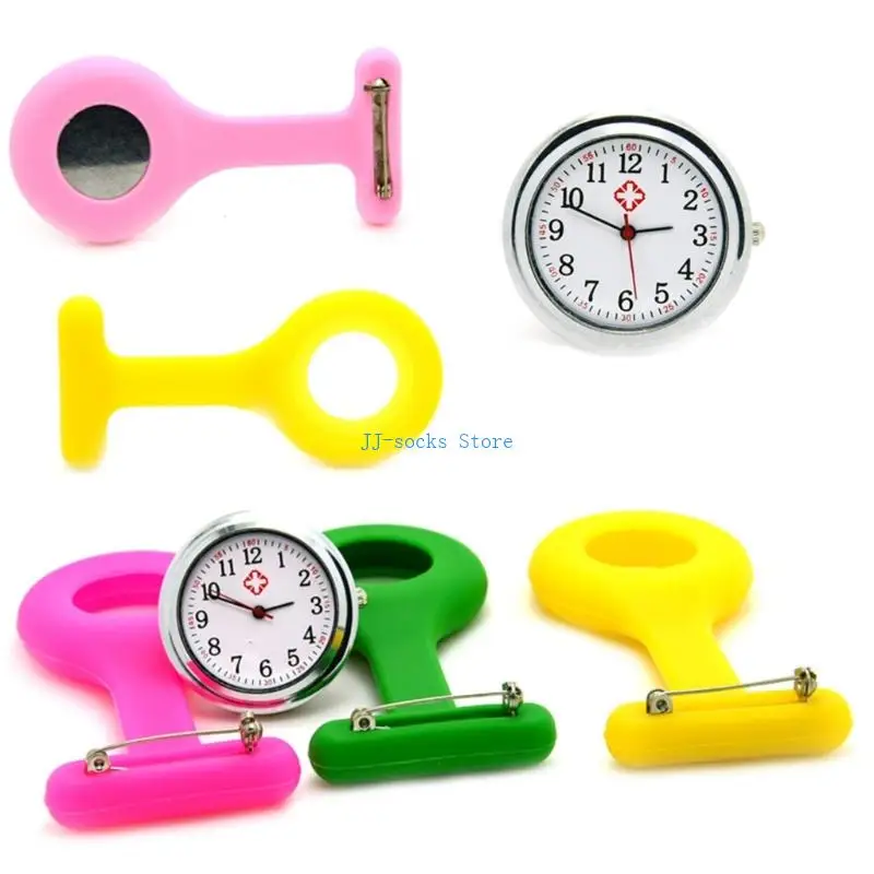37JB Hospital Grade Silicone Watch Protector For Nurses Flexible And Long Lasting With Convenient Pin Attachment
