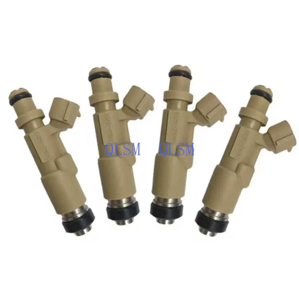 4Pcs 23250-75090 23209-79145 Fuel Injector Nozzle For Toyota Tacoma 4Runner Hilux 2.7L 3RZFE Auto Engine Valve Replacement