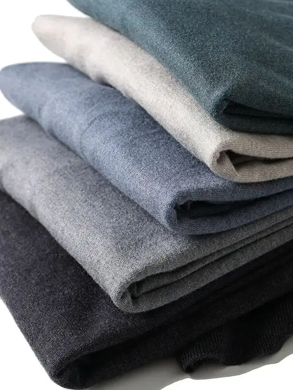 سترة محبوكة ناعمة ومريحة للرجال V-Ne خفيفة الوزن للاستخدام الخارجي من Busin للتنقل بطبقة أساسية irt Faion Urban Sle Winter