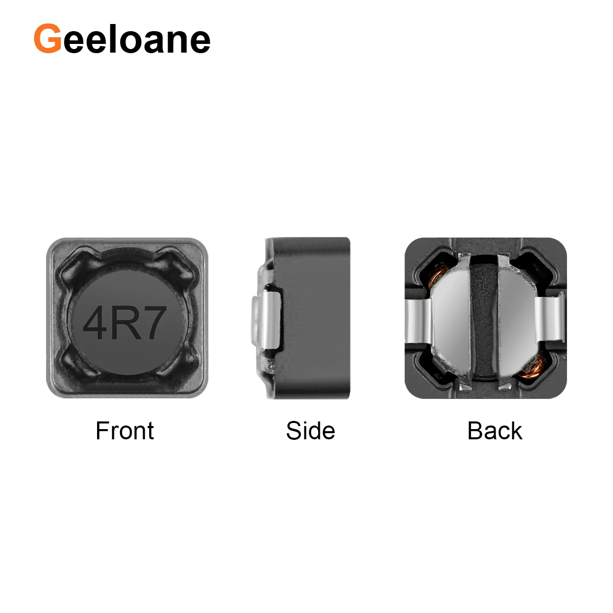 10 قطعة سمد صب السلطة مغو التدريع RH74 RH104R RH105R RH125 RH127 RH129 مكافحة التدخل مع غطاء مغناطيسي الحث