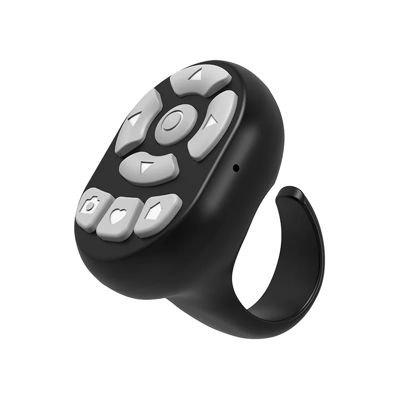 Télécommande compatible Bluetooth pour téléphone portable, E-book, Page Turner, TIK Tok Scrolling Ring, Android, Apple