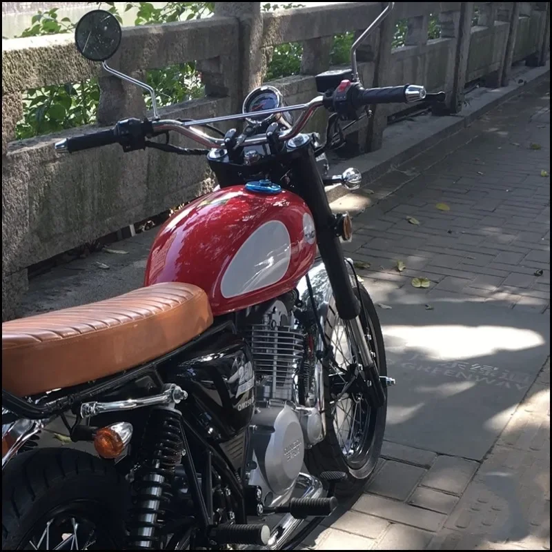 1pcs Retro 22*770mm motorcycle modification handlebars 22MM for Tracker.scrambler off-road steering handlebar