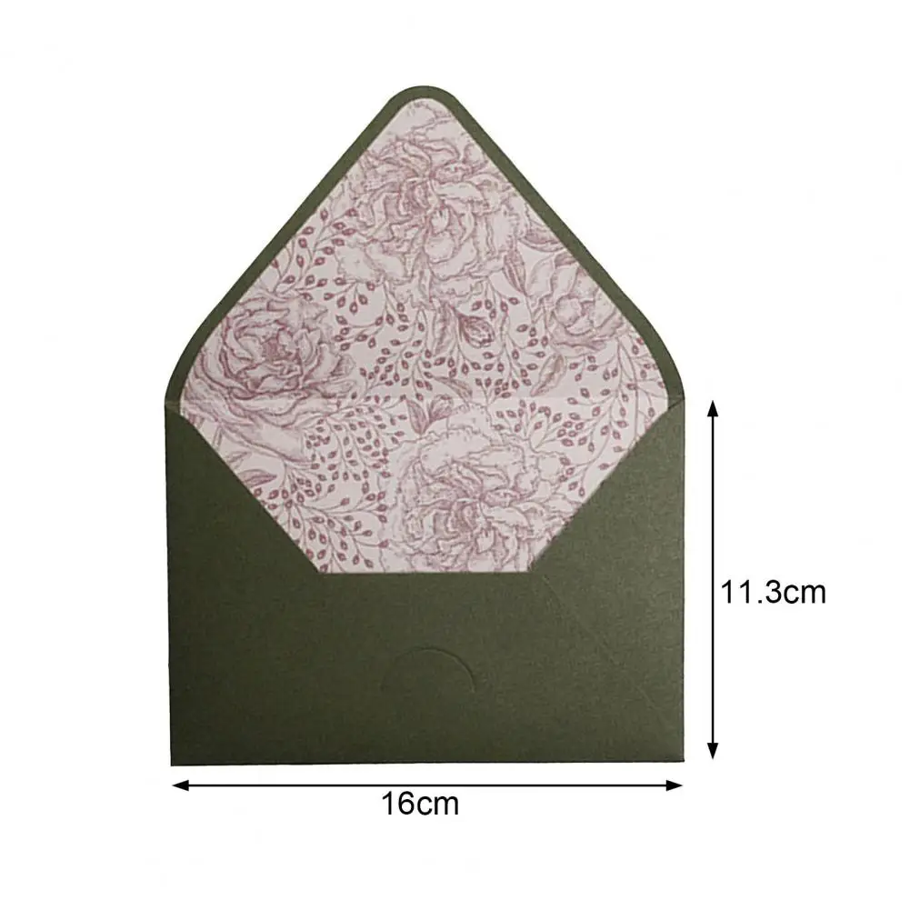 Бумажный конверт авокадо, зеленый деловой конверт, Стандартный Конверт, специальный бумажный материал, декоративные конверты для масляной живописи