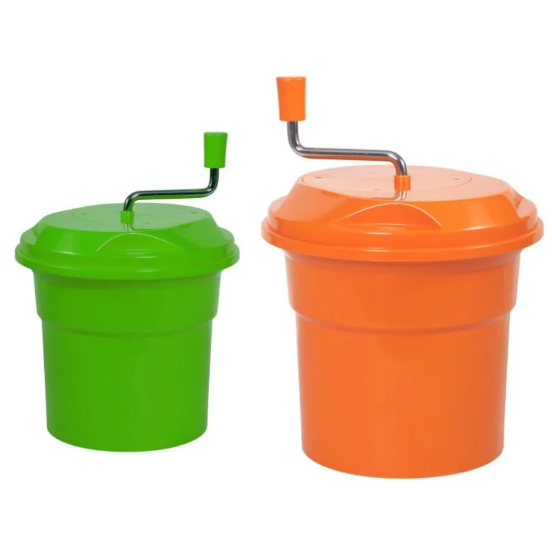 Multifunctional Manual Vegetable Dehydrator Fruit Salad Spinner Quick Dryer for Commercial Use