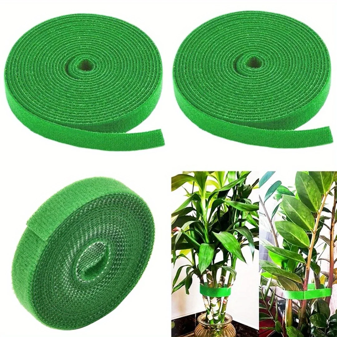 

Nylon Plant Bandage Tie Plant Ties Home Garden Plant Shape Tape Hook Loop Bamboo Cane Wrap Support Accessories