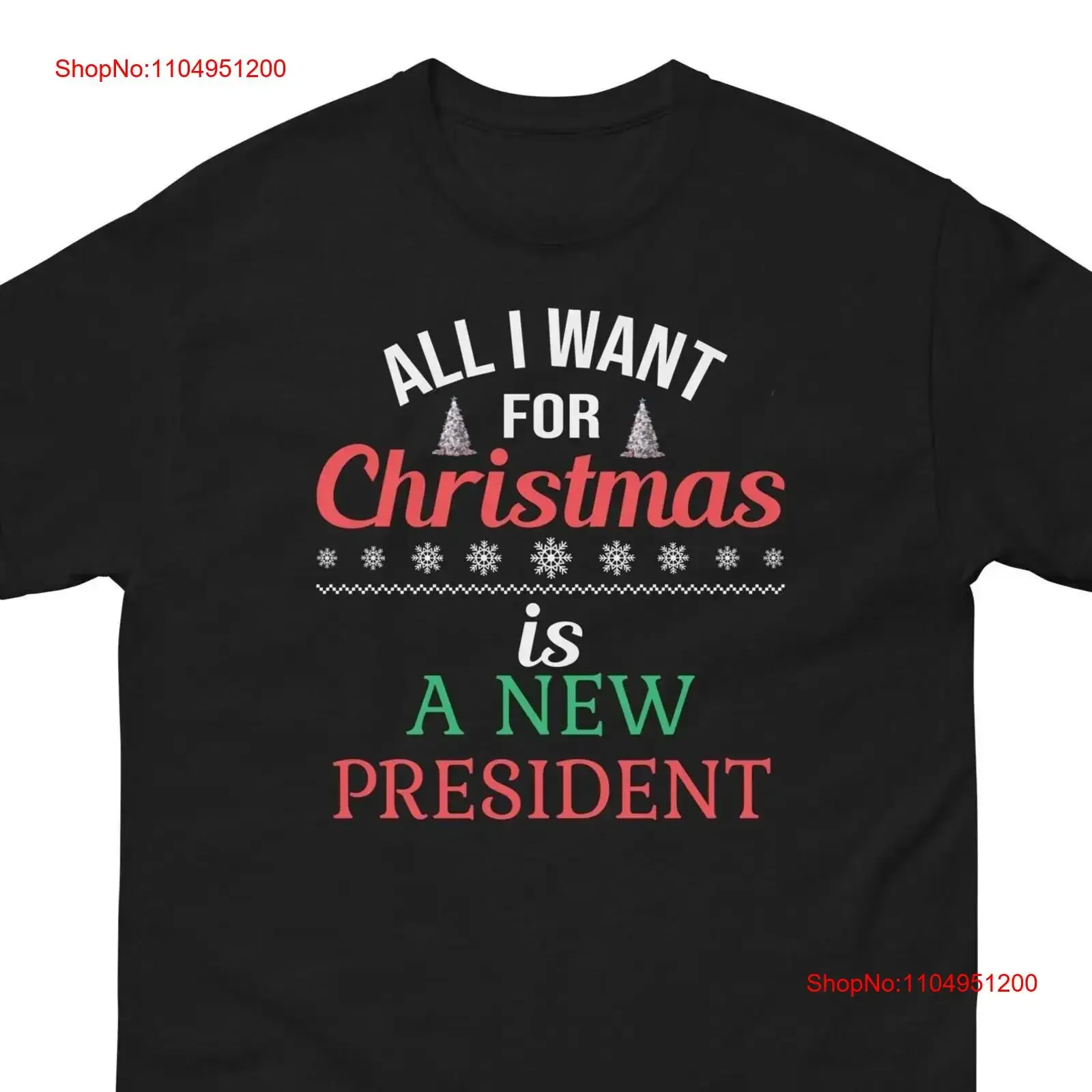 كل ما أريده لعيد الميلاد هو تي شيرت رئيسي جديد عتيق مغسول من أوم ملابس الشارع جرافيك مريح كاجوال قابل للتنفس