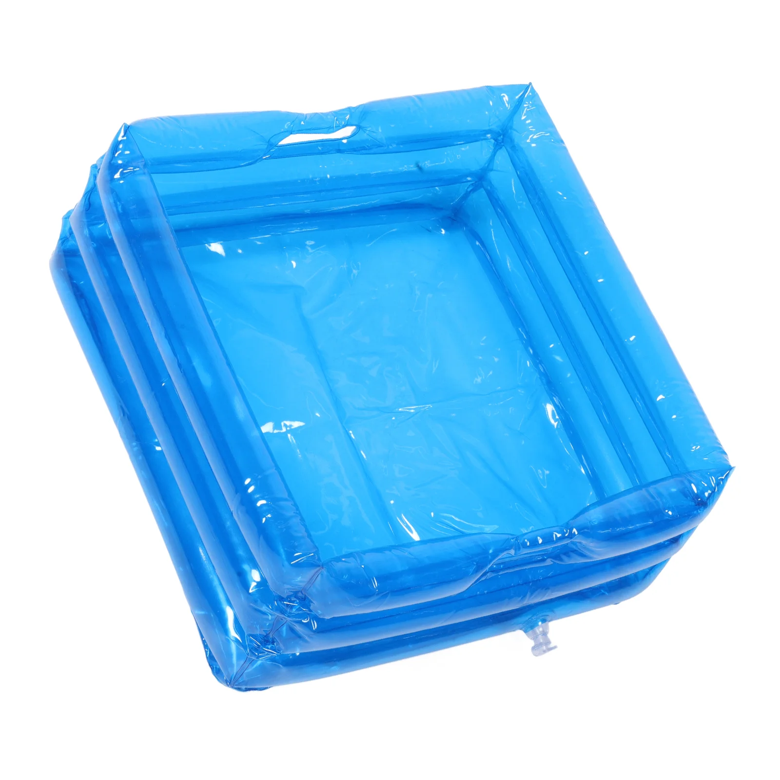 

Collapsible Bathtub Inflatable Footbath Blow up Wash for Pool Pedicure Bucket Swimming 3500X3500X1400CM Tray Basin Blue