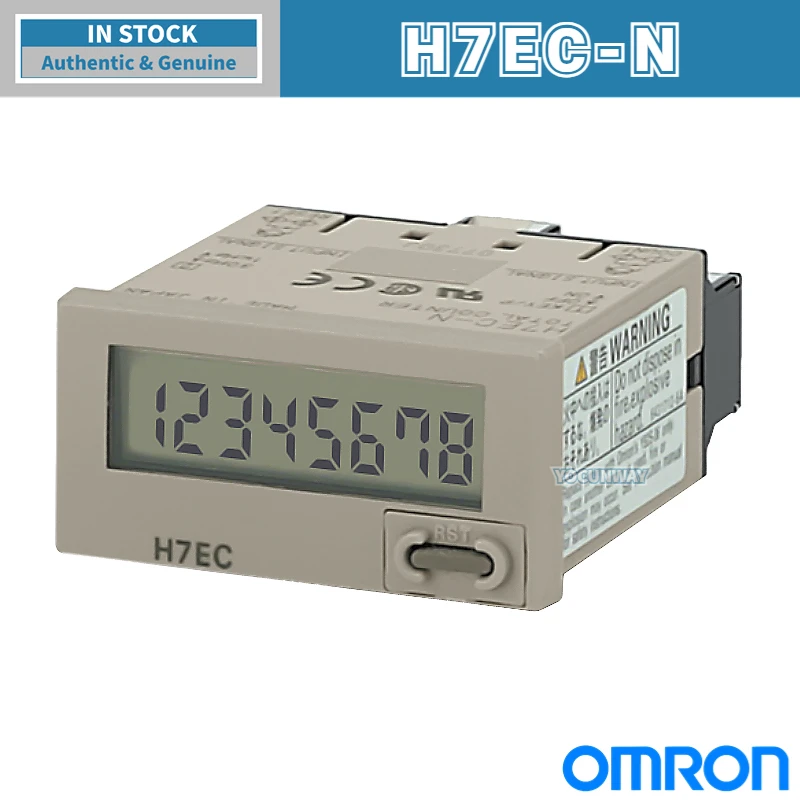 New Authentic Original OMRON Self-powered Totalizer Time Switch Tally Counter H7EC-N H7EC-NV NFV B H7GP-CD H7HP-A C8D TB